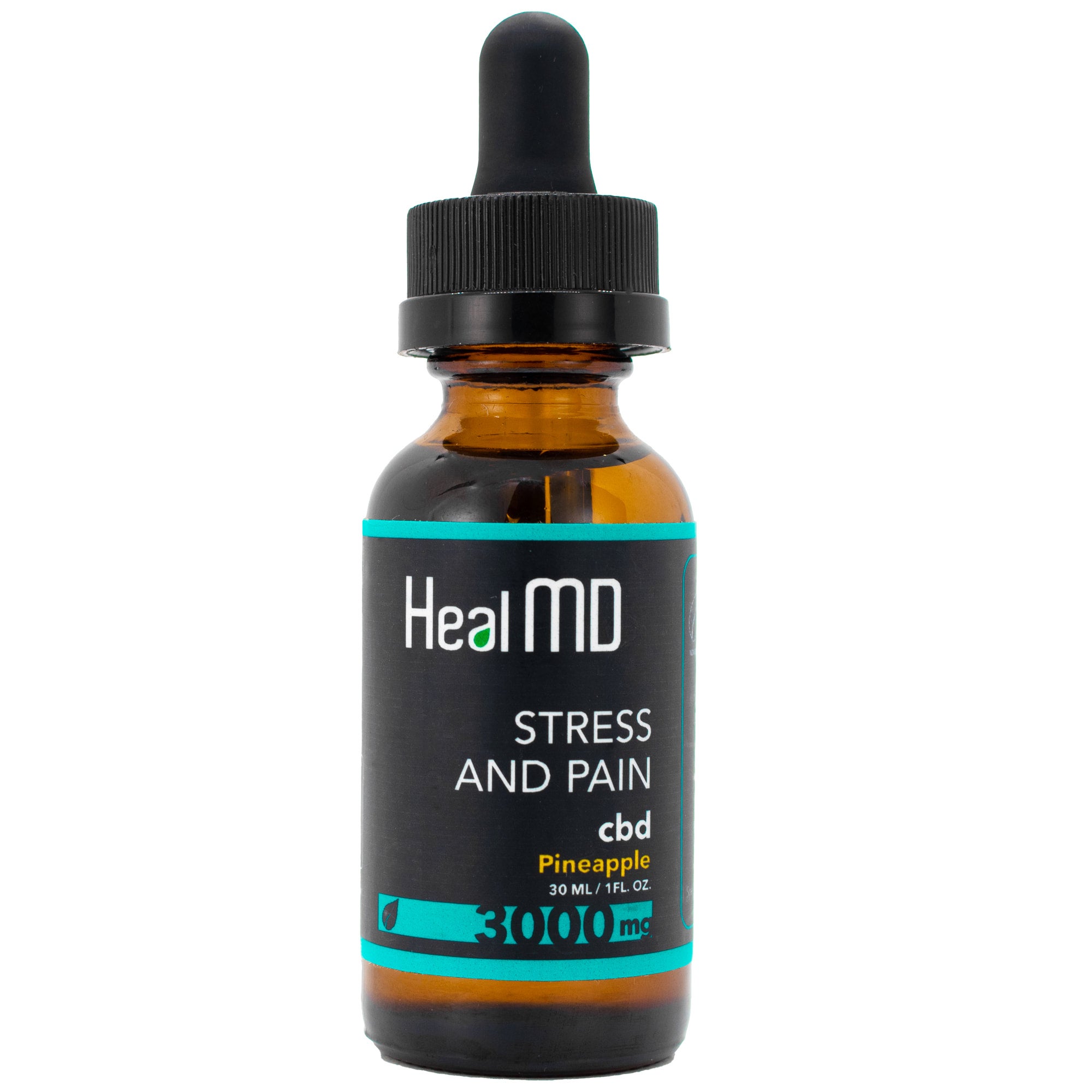 Stress & Pain Tincture- 3000mg CBD Isolate | HealMD, LLC